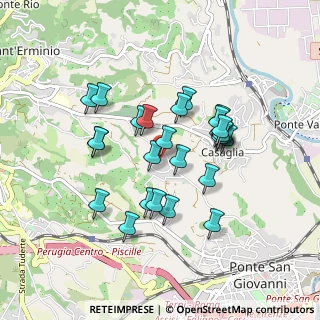 Mappa Via delle Cove, 06126 Perugia PG, Italia (0.78462)