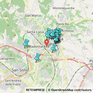 Mappa Via M. Angeloni, 06121 Perugia PG, Italia (1.0425)
