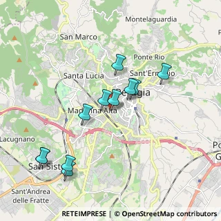 Mappa Via M. Angeloni, 06121 Perugia PG, Italia (1.92727)