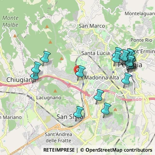 Mappa PG 06127, 06127 Perugia PG, Italia (2.5285)
