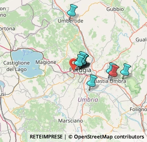Mappa PG 06127, 06127 Perugia PG, Italia (8.95583)