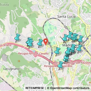 Mappa PG 06127, 06127 Perugia PG, Italia (1.174)