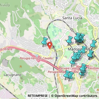 Mappa PG 06127, 06127 Perugia PG, Italia (1.4265)
