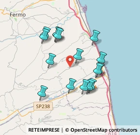 Mappa Via 63824, 63824 Altidona FM, Italia (3.39875)