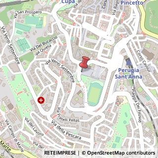 Mappa Piazza Partigiani, 2, 06121 Perugia, Perugia (Umbria)