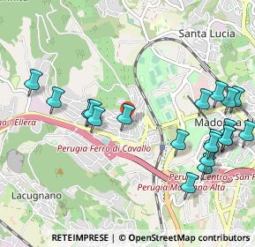 Mappa Via del Timone, 06100 Perugia PG, Italia (1.266)