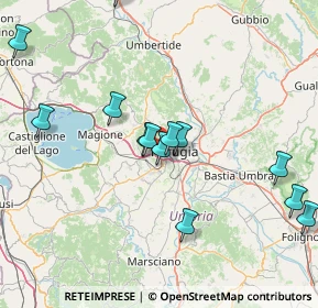 Mappa Via del Timone, 06127 Perugia PG, Italia (17.10308)