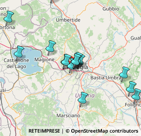 Mappa Via F. Gregorovius, 06127 Perugia PG, Italia (14.18813)