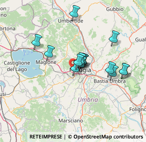 Mappa Via del Timone, 06100 Perugia PG, Italia (11.17333)