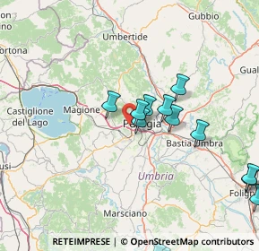 Mappa Via del Timone, 06127 Perugia PG, Italia (19.89929)