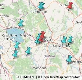 Mappa Via del Timone, 06100 Perugia PG, Italia (17.956)