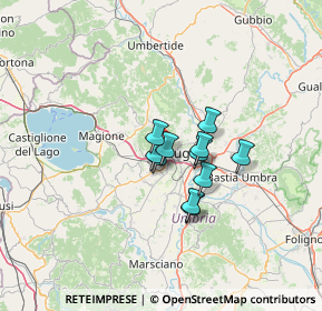 Mappa Via del Timone, 06127 Perugia PG, Italia (8.4)