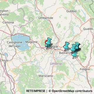 Mappa Via del Timone, 06127 Perugia PG, Italia (15.36615)