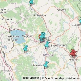 Mappa Via del Timone, 06127 Perugia PG, Italia (17.38091)