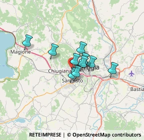 Mappa Via Cristoforo Colombo, 06100 Perugia PG, Italia (4.02364)