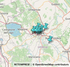 Mappa Via Cristoforo Colombo, 06100 Perugia PG, Italia (4.47182)