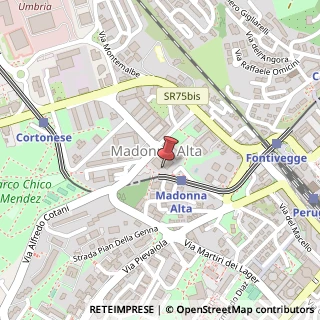 Mappa Via Magno Magnini, 8, 06128 Perugia, Perugia (Umbria)