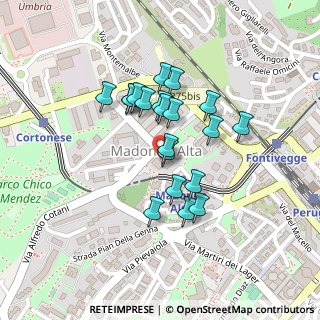 Mappa Via Magno Magnini, 06127 Perugia PG, Italia (0.179)