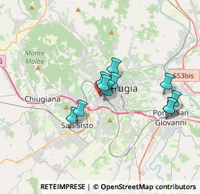 Mappa Via del Fosso, 06128 Perugia PG, Italia (2.89273)
