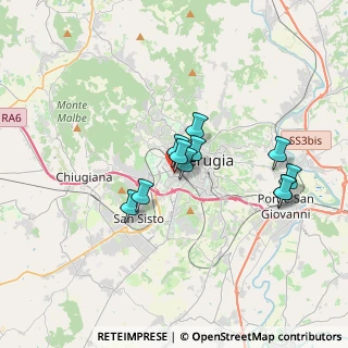 Mappa Via Magno Magnini, 06127 Perugia PG, Italia (2.89273)