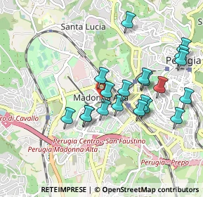 Mappa Via del Fosso, 06128 Perugia PG, Italia (0.939)
