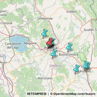 Mappa Via Magno Magnini, 06127 Perugia PG, Italia (11.32091)