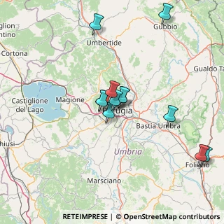 Mappa Via Magno Magnini, 06127 Perugia PG, Italia (13.45167)