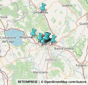 Mappa Via del Fosso, 06128 Perugia PG, Italia (4.58818)