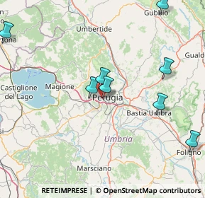 Mappa Via del Fosso, 06128 Perugia PG, Italia (27.60636)