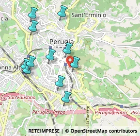 Mappa Corso Camillo Benso Cavour, 06121 Perugia PG, Italia (1.03818)