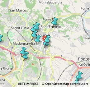 Mappa Corso Camillo Benso Cavour, 06121 Perugia PG, Italia (2.10333)