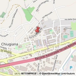 Mappa Via G. Deledda, 06073 Corciano PG, Italia, 06073 Corciano, Perugia (Umbria)