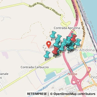 Mappa Via Aristotele, 63824 Marina di Altidona FM, Italia (0.37037)