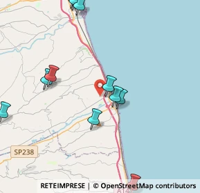 Mappa Via Aristotele, 63824 Marina di Altidona FM, Italia (6.455)