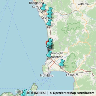 Mappa Via della Pineta, 57027 San Vincenzo LI, Italia (24.83313)