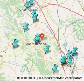 Mappa , 53045 Montepulciano SI, Italia (9.9685)