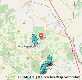 Mappa , 53045 Montepulciano SI, Italia (5.54909)