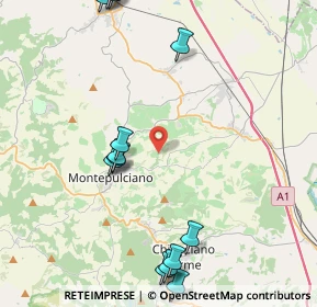 Mappa , 53045 Montepulciano SI, Italia (5.45077)