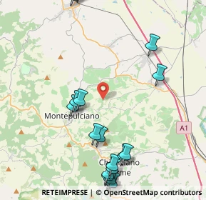 Mappa , 53045 Montepulciano SI, Italia (5.33706)