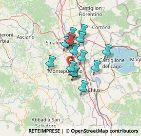 Mappa , 53045 Montepulciano SI, Italia (9.14733)