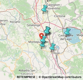 Mappa , 53045 Montepulciano SI, Italia (21.83357)