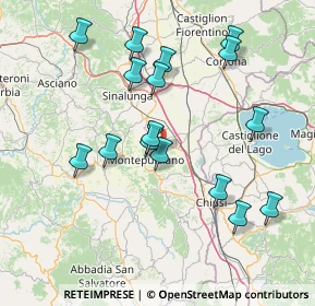 Mappa , 53045 Montepulciano SI, Italia (15.86563)