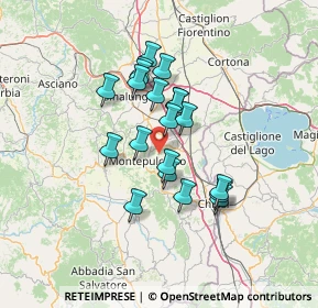 Mappa , 53045 Montepulciano SI, Italia (11.104)