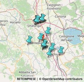 Mappa , 53045 Montepulciano SI, Italia (10.76778)