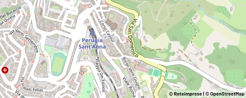 Mappa Perugia