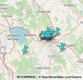 Mappa Via Quattro Giornate di Napoli, 06073 Ellera PG, Italia (6.76833)