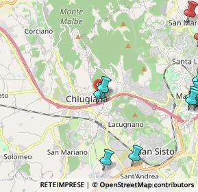 Mappa Via Quattro Giornate di Napoli, 06073 Ellera PG, Italia (3.50941)