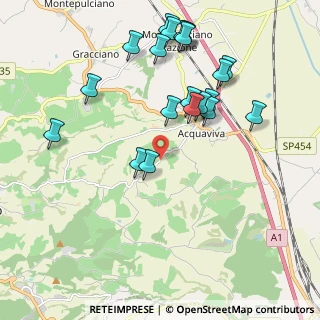 Mappa Via di Montenero, 53045 Montepulciano SI, Italia (2.2085)