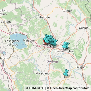 Mappa Via Guerriero Guerra, 06127 Perugia PG, Italia (24.70875)