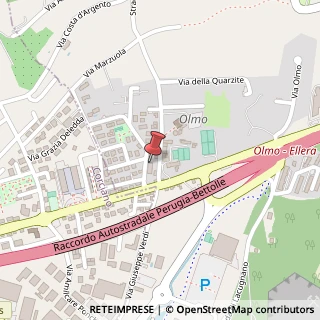 Mappa Strada Olmo Valle, 2 bis, 06132 Perugia, Perugia (Umbria)